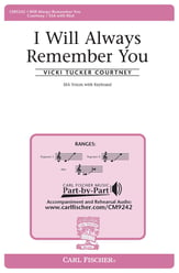 I Will Always Remember You SSA choral sheet music cover